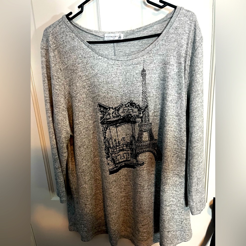 Paris comfy cute shirt